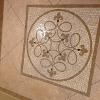 Travertine Medallion Inlay